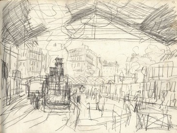 Claude Monet : La gare Saint-Lazare