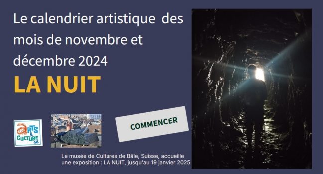 Nuit : le calendrier des mois de novembre et décembre 2024